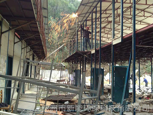 鋼構廠房拆除、回收 (4)